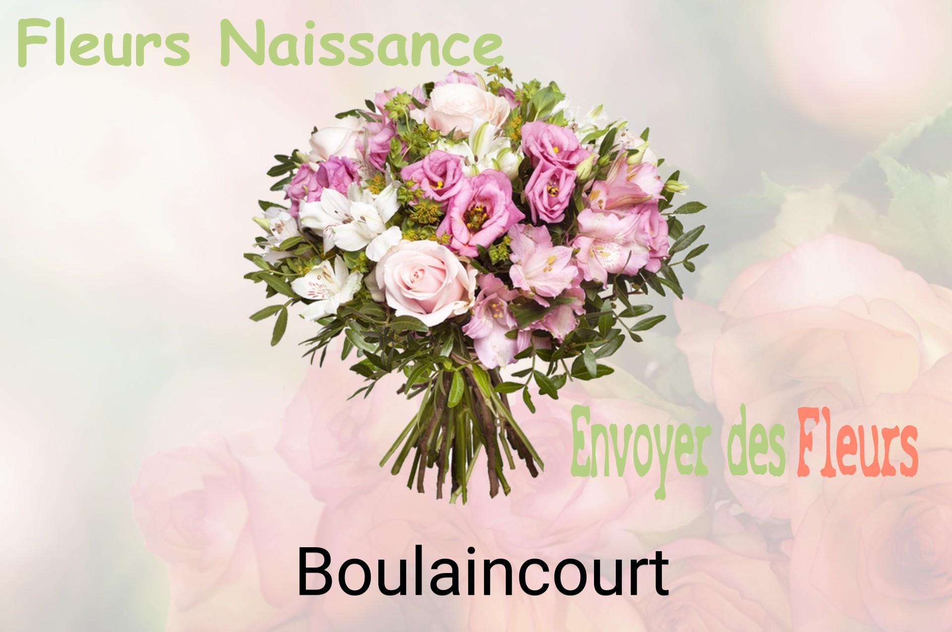 Bouquet de fleurs de naissance livré à Boulaincourt