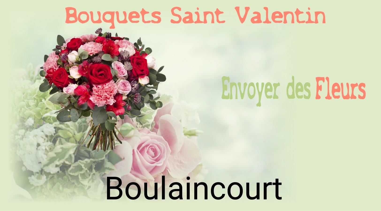 Roses de Saint-Valentin livrées à Boulaincourt